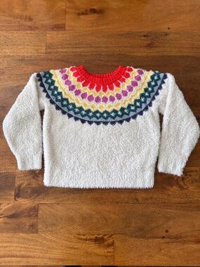 Hanna Andersson Festive Fair Isle Pullover